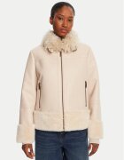 TWINSET Geacă din imitație de piele 252TP2410 Regular Fit