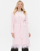 TWINSET Palton de lână 232TP2010 Regular Fit