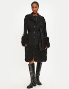 TWINSET Palton de lână 242TT2400 Regular Fit