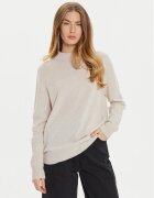 TWINSET Pulover 242TT3480 Écru Loose Fit