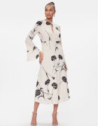 TWINSET Rochie cocktail 241TP2600 Écru Regular Fit