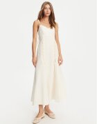 TWINSET Rochie de vară 251TT2070 Écru Regular Fit
