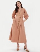 TWINSET Rochie tip cămașă 241TT2051 Loose Fit