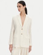 TWINSET Sacou 251TT2140 Écru Slim Fit