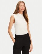 U.S. Polo Assn. Bluză cu gât WUP1370 Écru Slim Fit