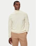 United Colors Of Benetton Bluză cu gât 1002U2180 Écru Regular Fit