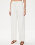 United Colors Of Benetton Pantaloni din material 4KCMDF06H Écru Relaxed Fit