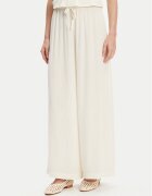 United Colors Of Benetton Pantaloni din material 4VW95F00C Écru Relaxed Fit
