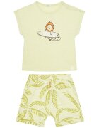 United Colors Of Benetton Set tricou și pantaloni scurți 3O7SAK014 Regular Fit