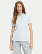 United Colors Of Benetton Tricou polo 3TQJD300W Albastru celest Slim Fit