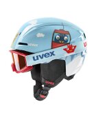 Uvex Cască schi Viti Set 56/S/317/10/01 Albastru