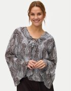Vero Moda Bluză Tara 10346962 Albastru celest Regular Fit
