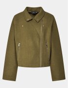 Vero Moda Curve Geacă din imitație de piele 10299830 Regular Fit