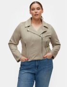 Vero Moda Curve Geacă din imitație de piele Jose 10308583 Slim Fit