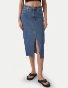 Vero Moda Fustă de blugi Veri 10295731 Regular Fit