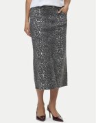 Vero Moda Fustă de blugi Veri 10336316 Regular Fit