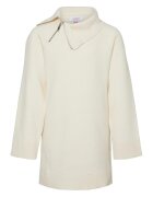 Vero Moda Girl Bluză cu gât Gold Needle 10278276 Écru Regular Fit