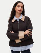Vero Moda Jachetă cămașă Vicky 10347720 Maro Relaxed Fit