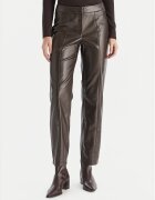 Vero Moda Pantaloni din imitație de piele Vips 10336342 Straight Fit