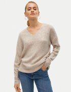 Vero Moda Pulover Crewlefile 10233357 Loose Fit
