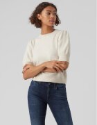 Vero Moda Pulover Doffy 10278313 Crem Regular Fit