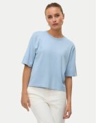 Vero Moda Pulover Silje 10320460 Albastru celest Oversize