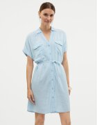 Vero Moda Rochie de vară Linn 10323027 Albastru celest Relaxed Fit