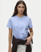 Vero Moda Tricou Sara 10311633 Albastru celest Regular Fit