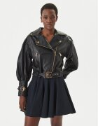 Versace Jeans Couture Geacă de piele 80HAVP00 CP009 Loose Fit