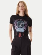 Versace Jeans Couture Tricou 79HAHP04 CJ01P Regular Fit