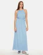 Vila Rochie cocktail Falia 14100342 Albastru celest Regular Fit