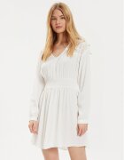 Vila Rochie de vară Mesa 14092006 Écru Loose Fit