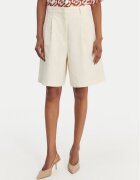 Weekend Max Mara Bermude Ecuba 2615141022 Écru Loose Fit