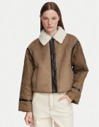 Weekend Max Mara Blană sintetică Gessati 2625486011 Regular Fit
