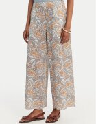 Weekend Max Mara Pantaloni culotte Nirvana 2615131132 Albastru celest Loose Fit