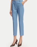 Weekend Max Mara Pantaloni din material Rana 2615131021 Albastru celest Slim Fit