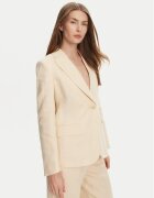 Weekend Max Mara Sacou Nalut 2515041012 Écru Regular Fit