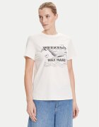 Weekend Max Mara Tricou Guglia 2525976031 Écru Regular Fit
