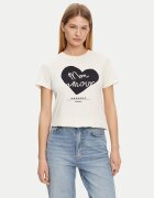 Weekend Max Mara Tricou Vello 2515971051 Écru Regular Fit