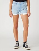 Wrangler Pantaloni scurți de blugi W23K73171 112332346 Albastru celest Regular Fit