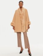Yes London Palton de lână CD1193 Maro Regular Fit