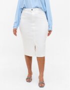 Zizzi Fustă de blugi J10771A Regular Fit