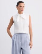 Mohito Bluză cu șnur decorativ la decolteu