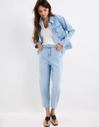 Mohito Pantaloni din denim cu centură