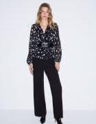 Mohito Pantaloni largi cu talie înaltă