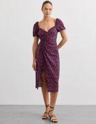 Mohito Rochie midi cu mâneci bufante