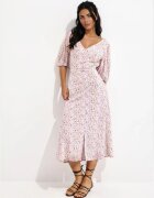 Mohito Rochie midi cu mâneci bufante