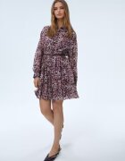 Mohito Rochie mini tip cămașă cu curea