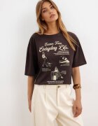 Mohito Tricou din bumbac cu imprimeu