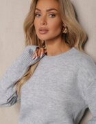 acajo Pulover Albastru deschis cu amestec de lână Torissia